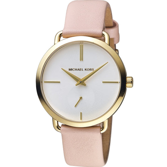 Michael Kors Montre à Quartz analogique pour Femme avec Bracelet en Cuir MK2659