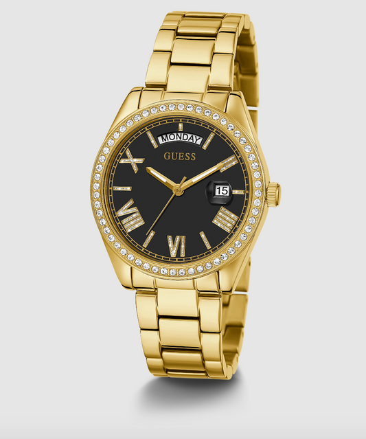 Guess Luna Ladies Gold Watch