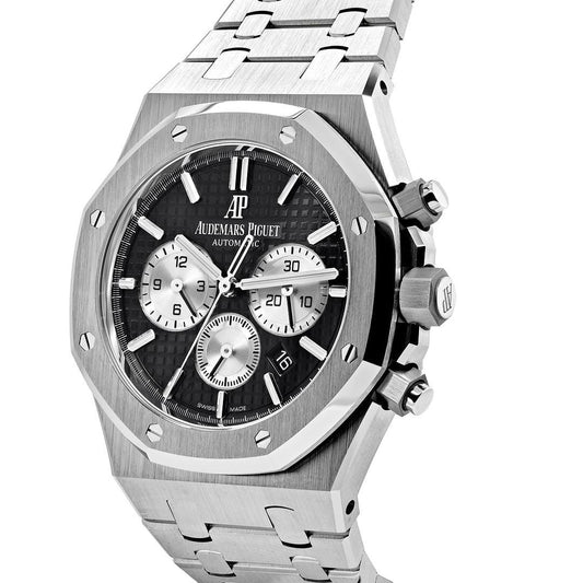 AP Royal Oak Chronograph 41mm Stainless Steel Black Dial