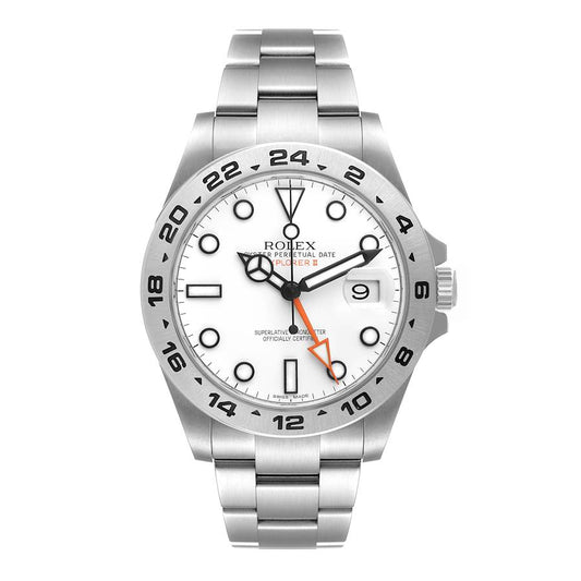 Rolex Explorer II Orange Hand Steel