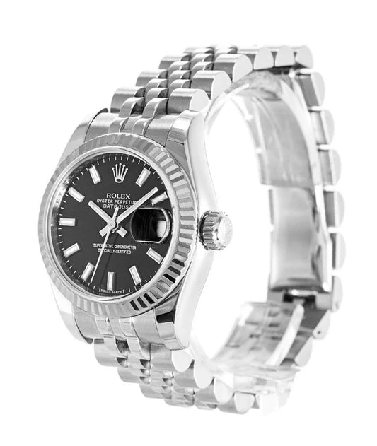 Rolex Datejust Noir Femme