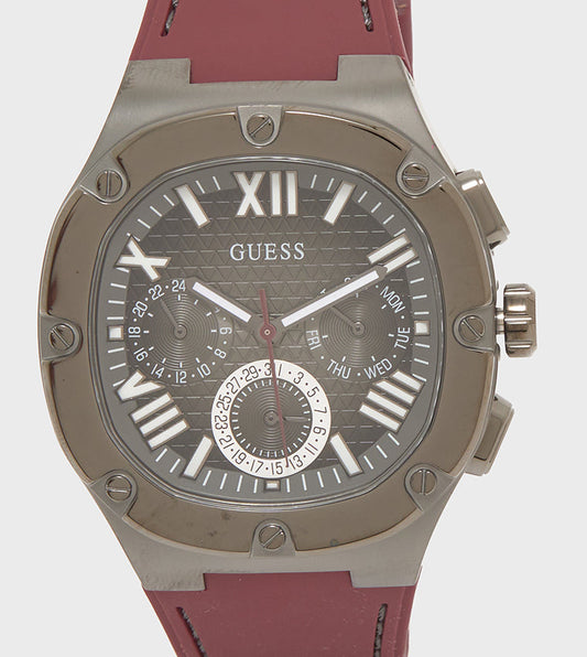 MONTRE GUESS POUR HOMME AVEC BOÎTIER EN BRONZE À QUARTZ