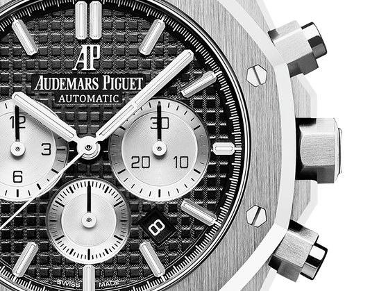ROYAL OAK CHRONOGRAPHE-NOIR/BLANC