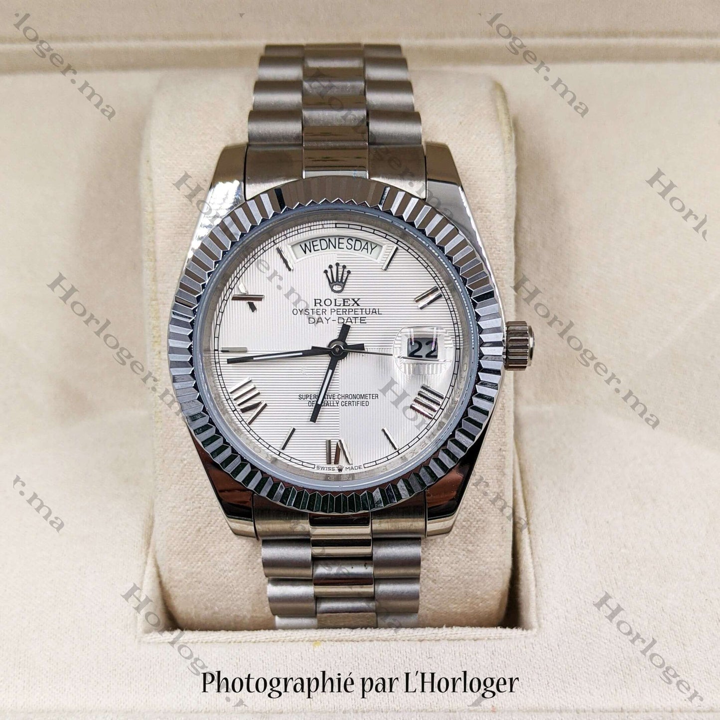Rolex Day-date White Dial President