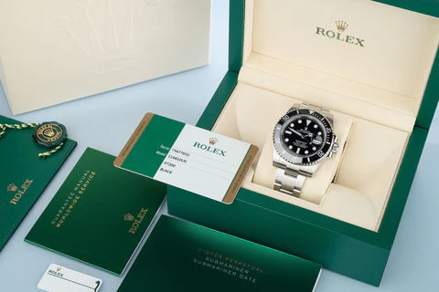 Rolex Submariner Date Steel Ceramic Bezel Black