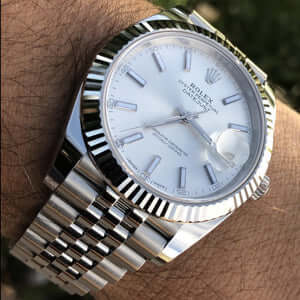 RX Montre Datejust 41 Blanc Jubilé Pour Homme