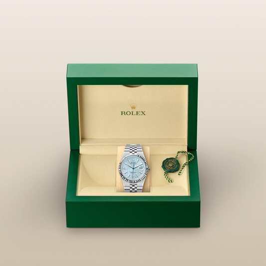 Rolex Land-Dweller blue dial