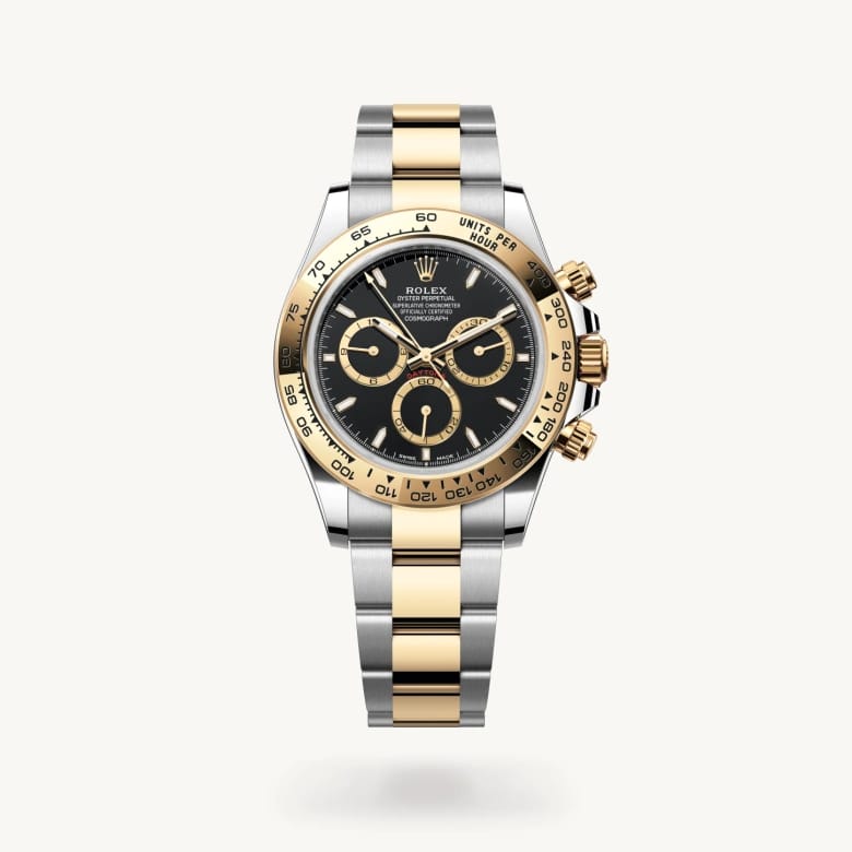 Rolex Daytona Acier/Or Jaune BLACK