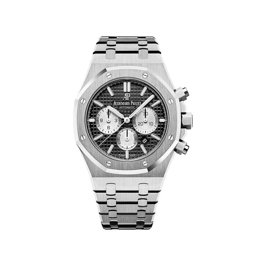 AP Royal Oak Chronograph 41mm Stainless Steel Black Dial