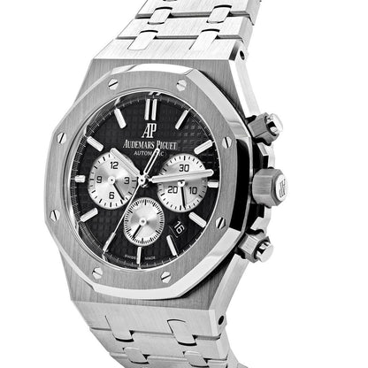 AP Royal Oak Chronograph 41mm Stainless Steel Black Dial