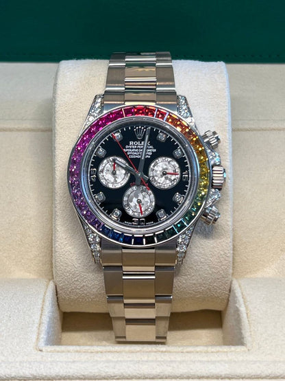 Rolex Daytona Rainbow Gris