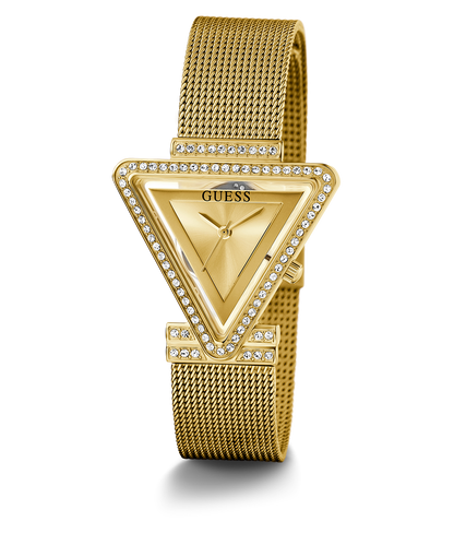 Montre analogique dorée pour femme GUESS