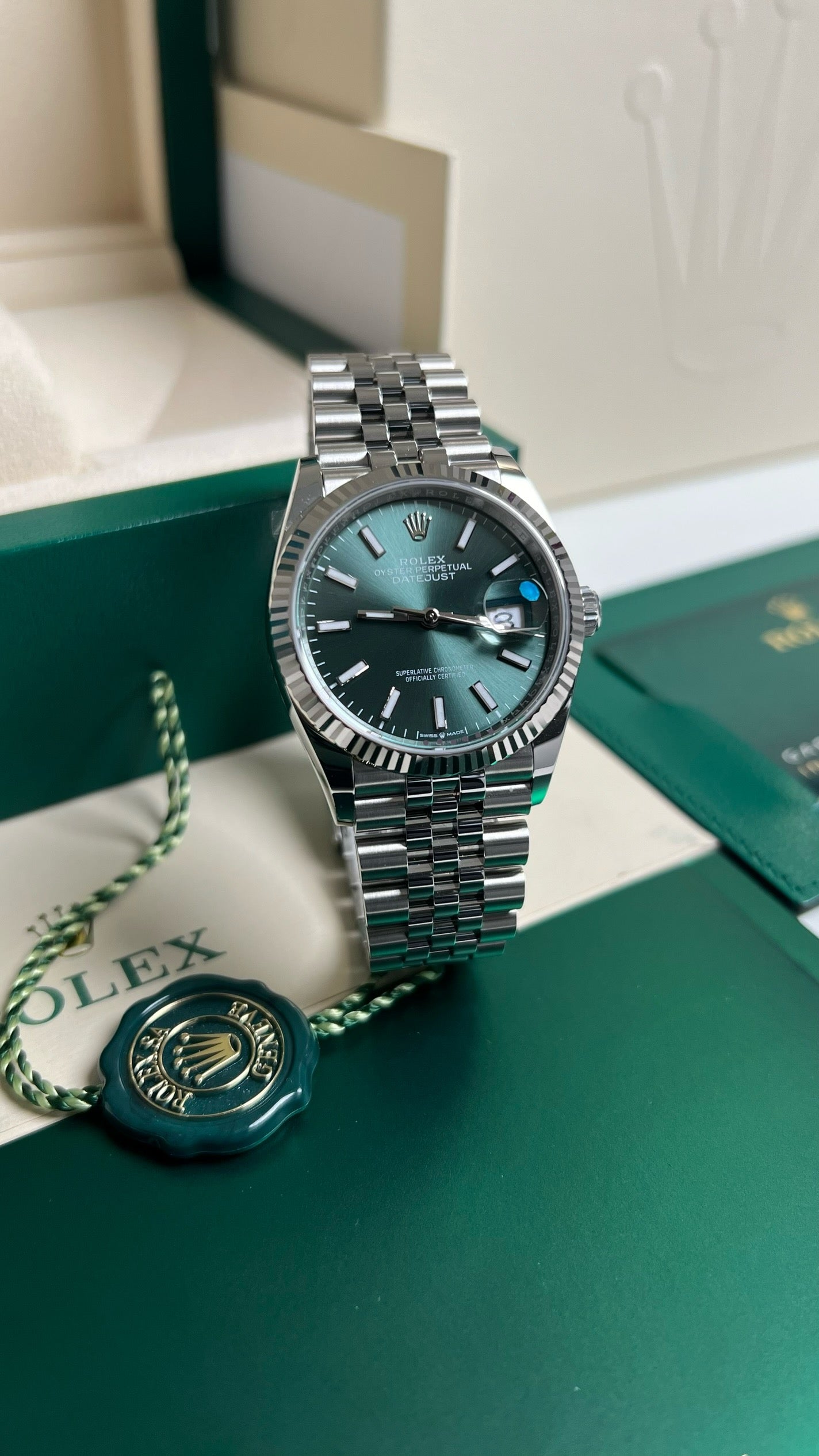 Rolex Datejust Vert 36 mm