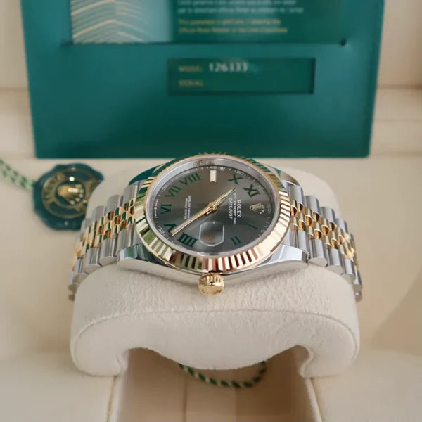 Rolex Datejust 41 ‘Wimbledon’ Dial Two-Tone Jubile