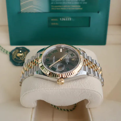 Rolex Datejust 41 ‘Wimbledon’ Dial Two-Tone Jubile