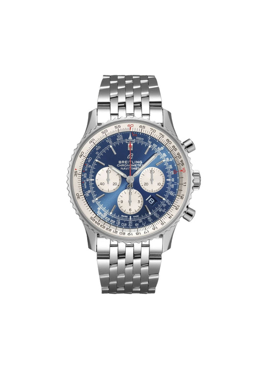 NAVITIMER B01 CHRONOGRAPH-GRIS/BLEU