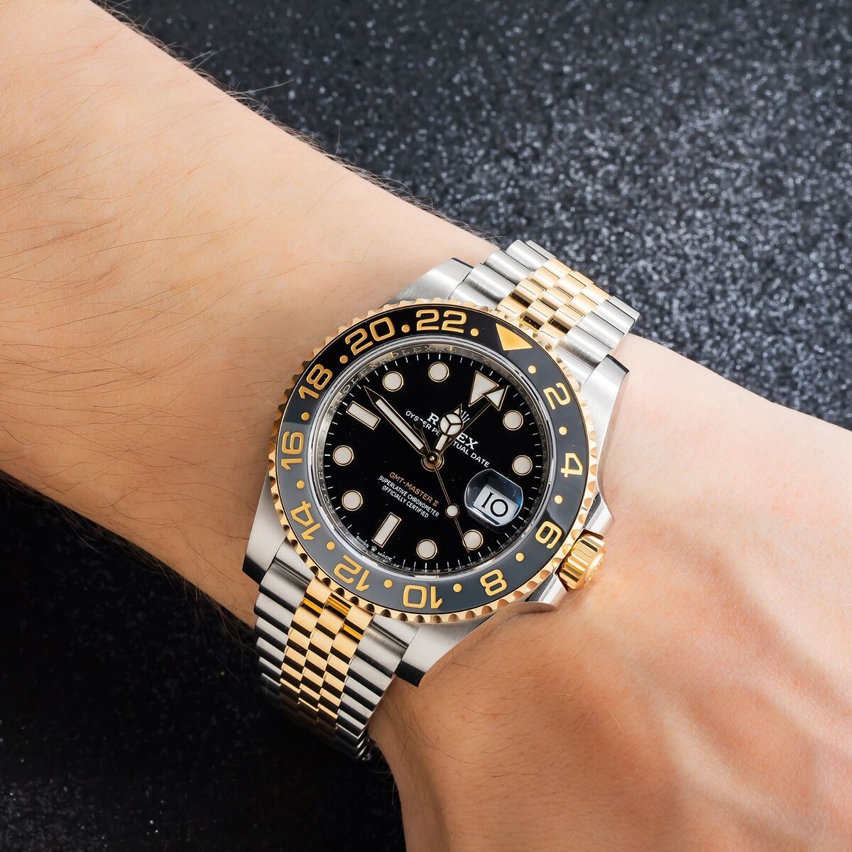 Montre Rolex GMT‑MASTER II Noir Jubilee