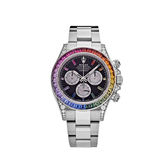 Rolex Daytona Rainbow Gris