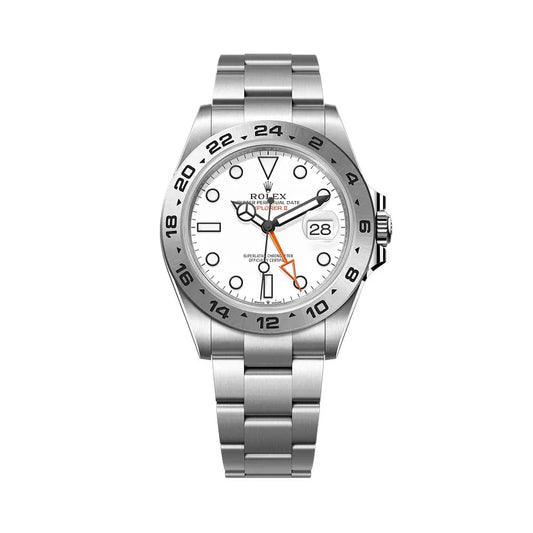 Rolex Explorer II Orange Hand Steel