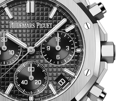 ROYAL OAK CHRONOGRAPHE-GRIS/NOIR