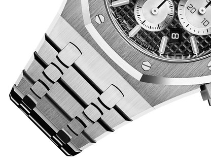 ROYAL OAK CHRONOGRAPHE-NOIR/BLANC