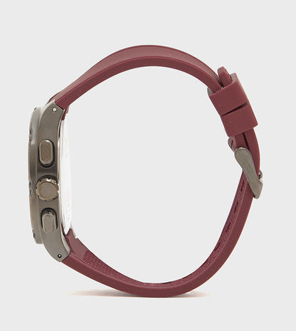 MONTRE GUESS POUR HOMME AVEC BOÎTIER EN BRONZE À QUARTZ