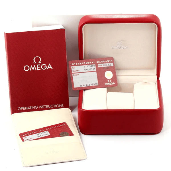 OMEGA Speedmaster 57 Cuir Rouge