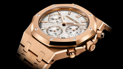ROYAL OAK CHRONOGRAPHE-ROSE/BLANC