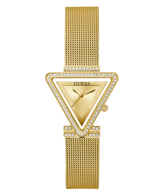 Montre analogique dorée pour femme GUESS
