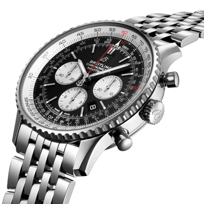 NAVITIMER B01 CHRONOGRAPH-GRIS/NOIR