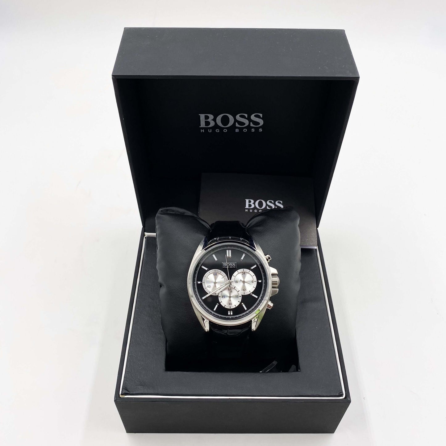 Montre HUGO BOSS HB-188 cuir noir