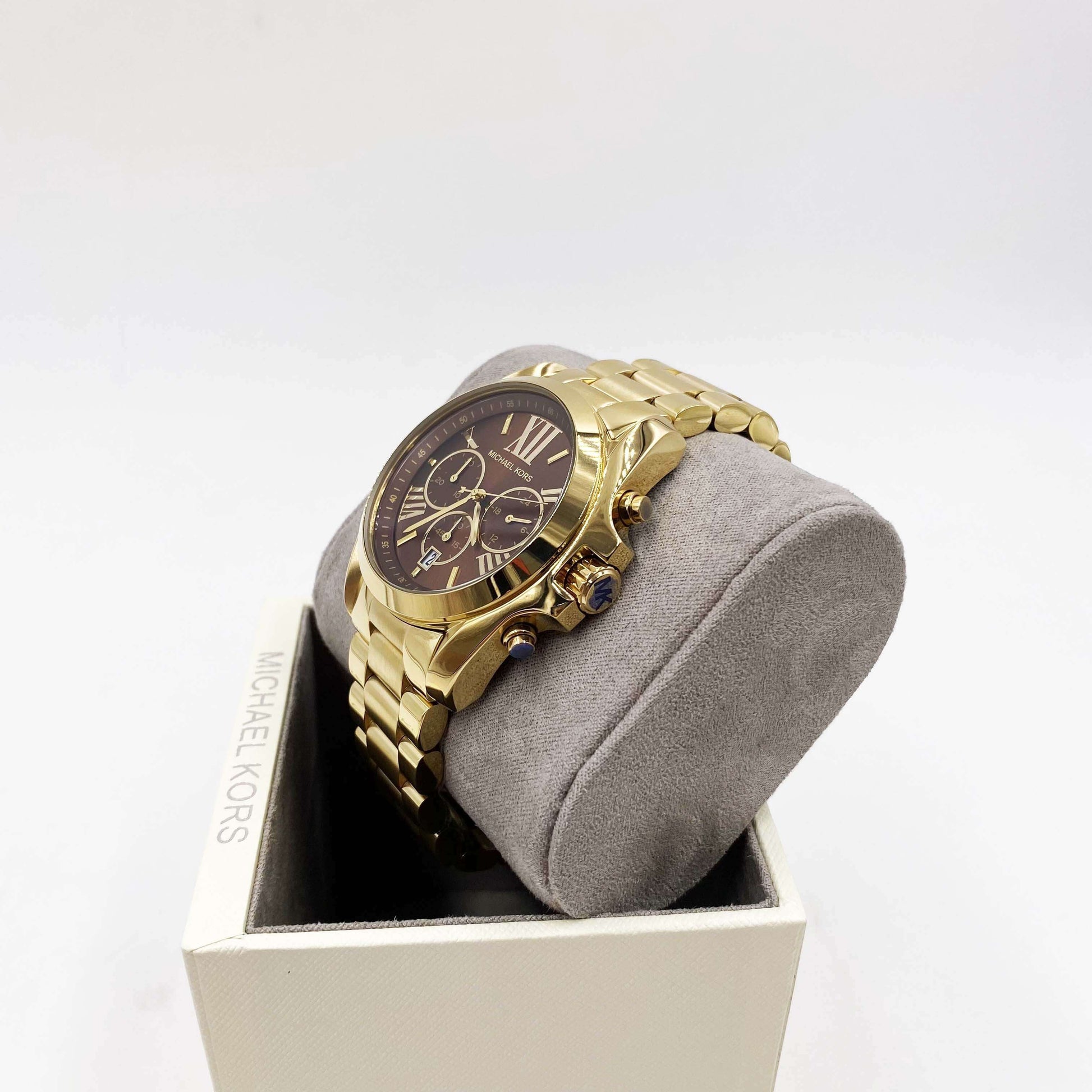 Montre MICHAEL KORS Bradshaw Doré/Chocolat