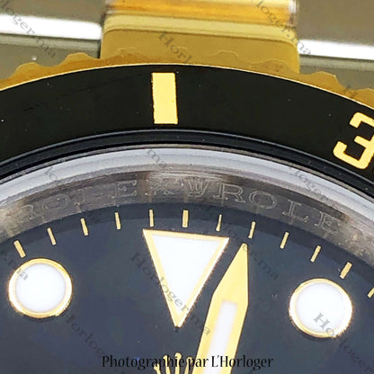 Rolex Submariner Golden Silver Black