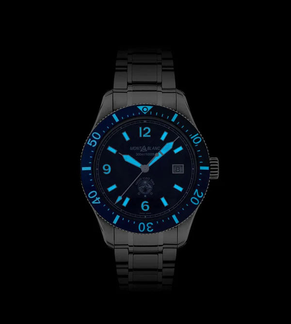 MONTBLANC 1858 Iced Sea Automatic Date
