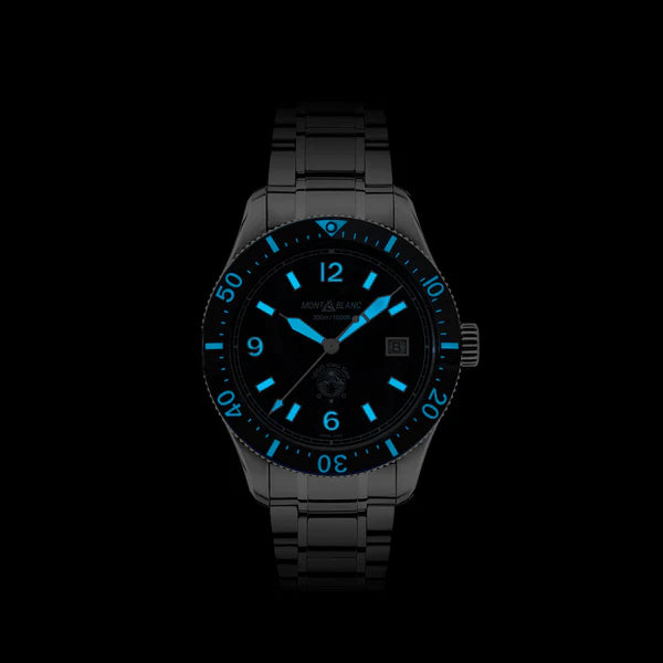 MONTBLANC 1858 Iced Sea Automatic Date MB129373