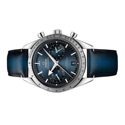 OMEGA Speedmaster 57 Cuir Bleu
