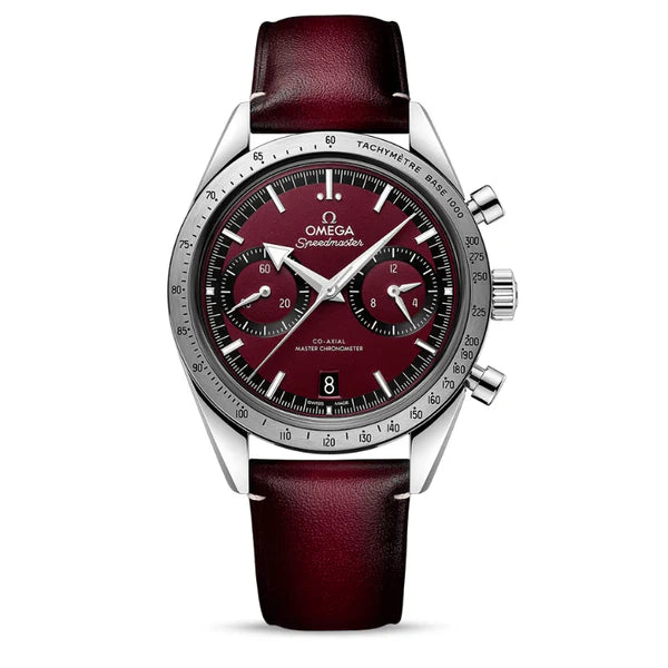 OMEGA Speedmaster 57 Cuir Rouge