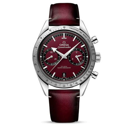 OMEGA Speedmaster 57 Cuir Rouge