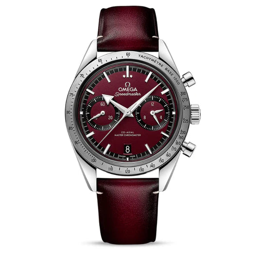 OMEGA Speedmaster 57 Cuir Rouge