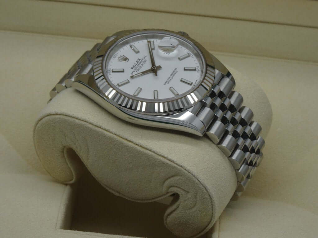 RX Montre Datejust 41 Blanc Jubilé Pour Homme