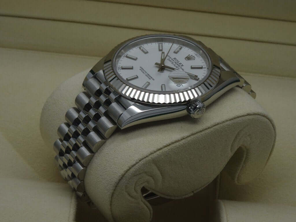RX Montre Datejust 41 Blanc Jubilé Pour Homme