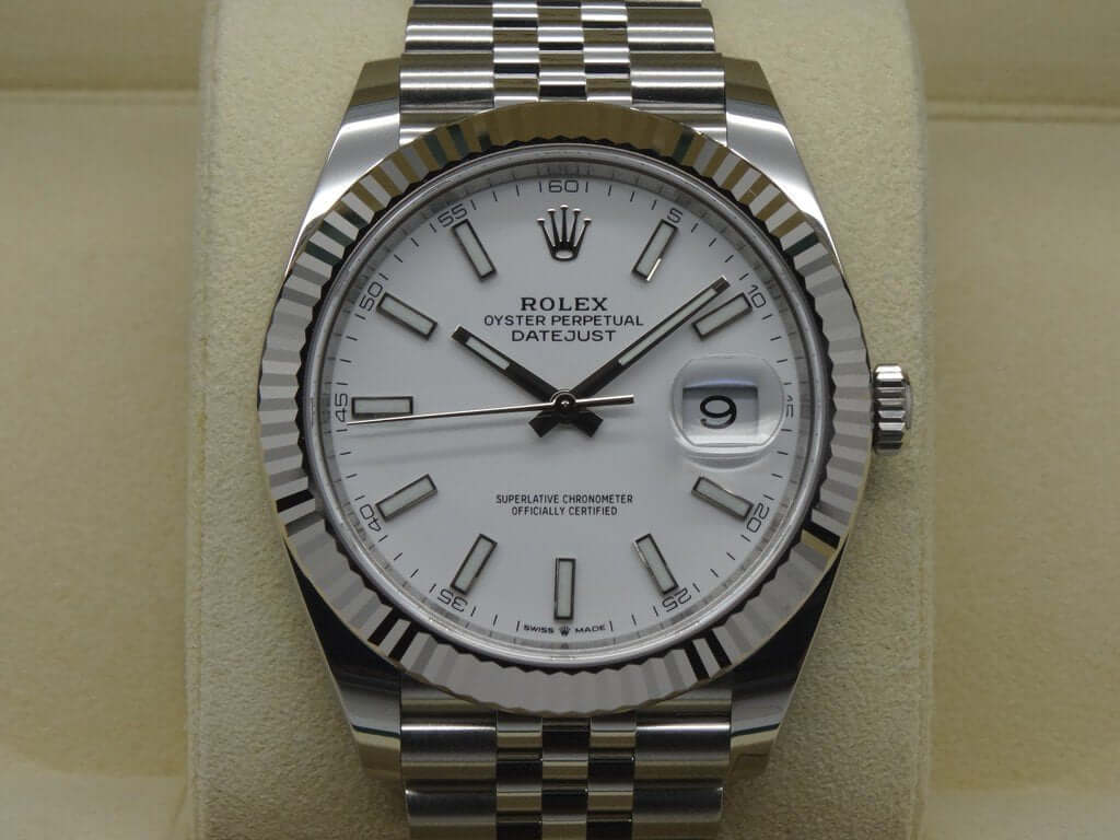 RX Montre Datejust 41 Blanc Jubilé Pour Homme