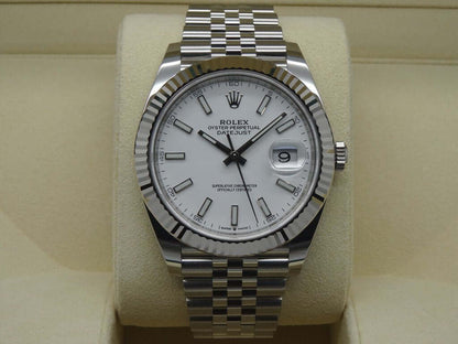RX Montre Datejust 41 Blanc Jubilé Pour Homme