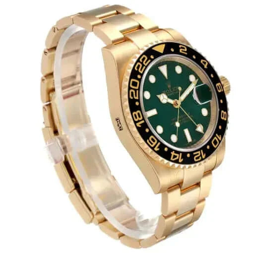 RX GMT‑MASTER II Vert/Or Jaune