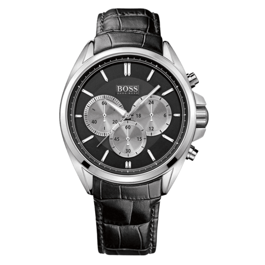 Montre HUGO BOSS HB-188 cuir noir