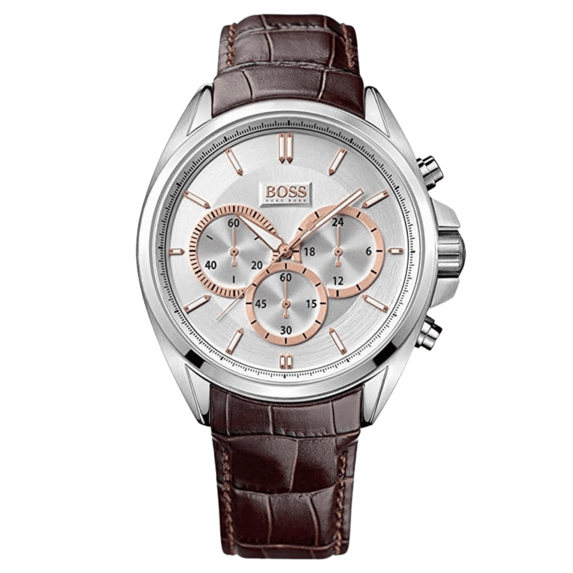 Montre HUGO BOSS  cuir marron
