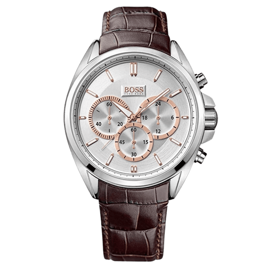 Montre HUGO BOSS  cuir marron
