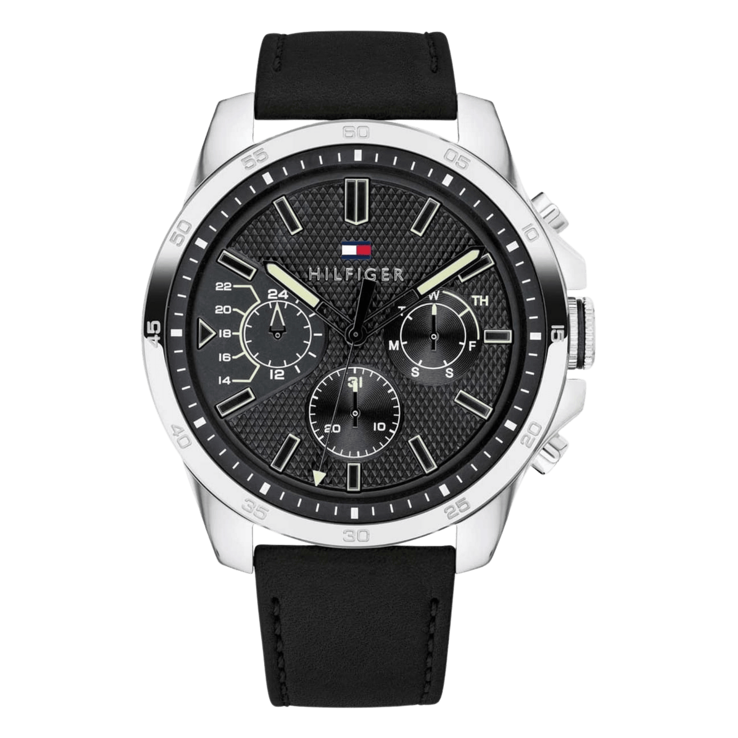 Montre Homme Tommy Hilfiger Iconic 1791563 Cuir Noir