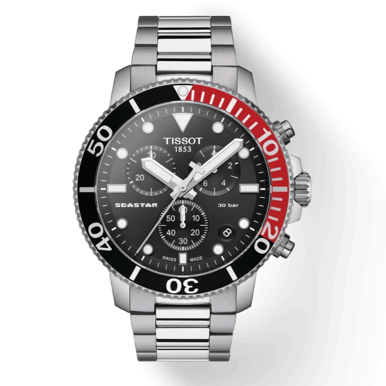 Montre Homme Tissot Seastar 1000 Quartz Chronograph T1204171105101