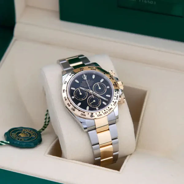 Rolex Daytona Acier/Or Jaune BLACK